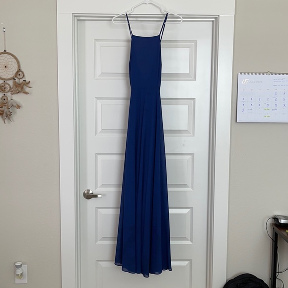 LULUS Criss Cross Back Maxi Dress - Picture 4 of 6